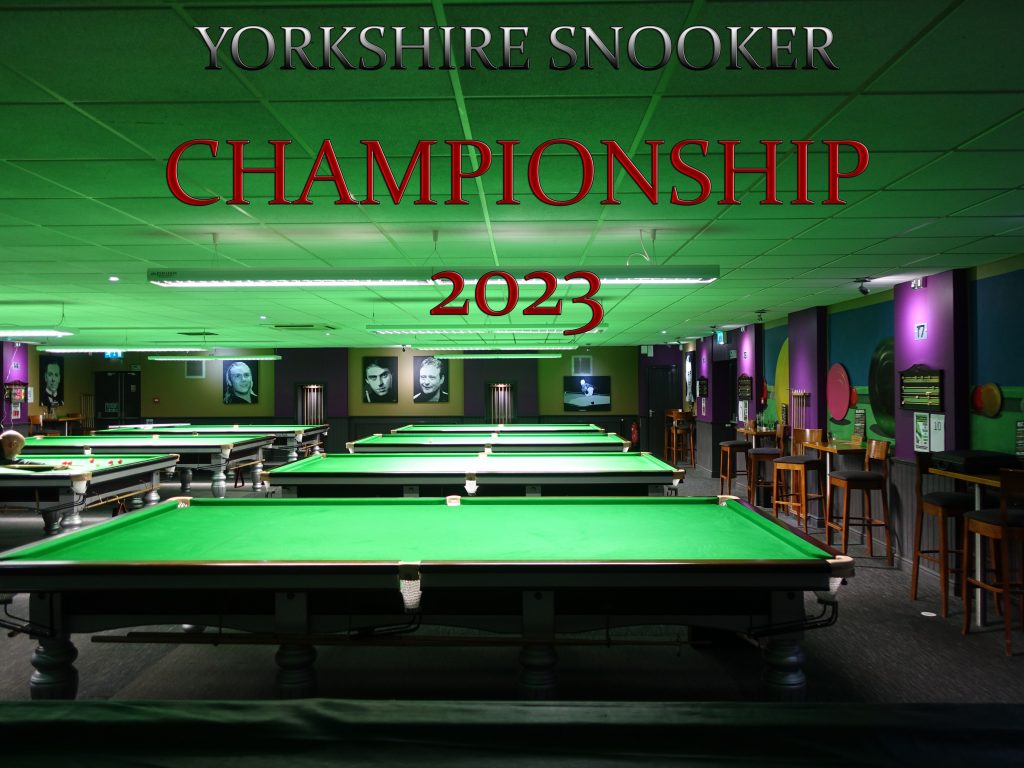 Yorkshire Snooker Final and Presentation Evening Friday 9th June 2023